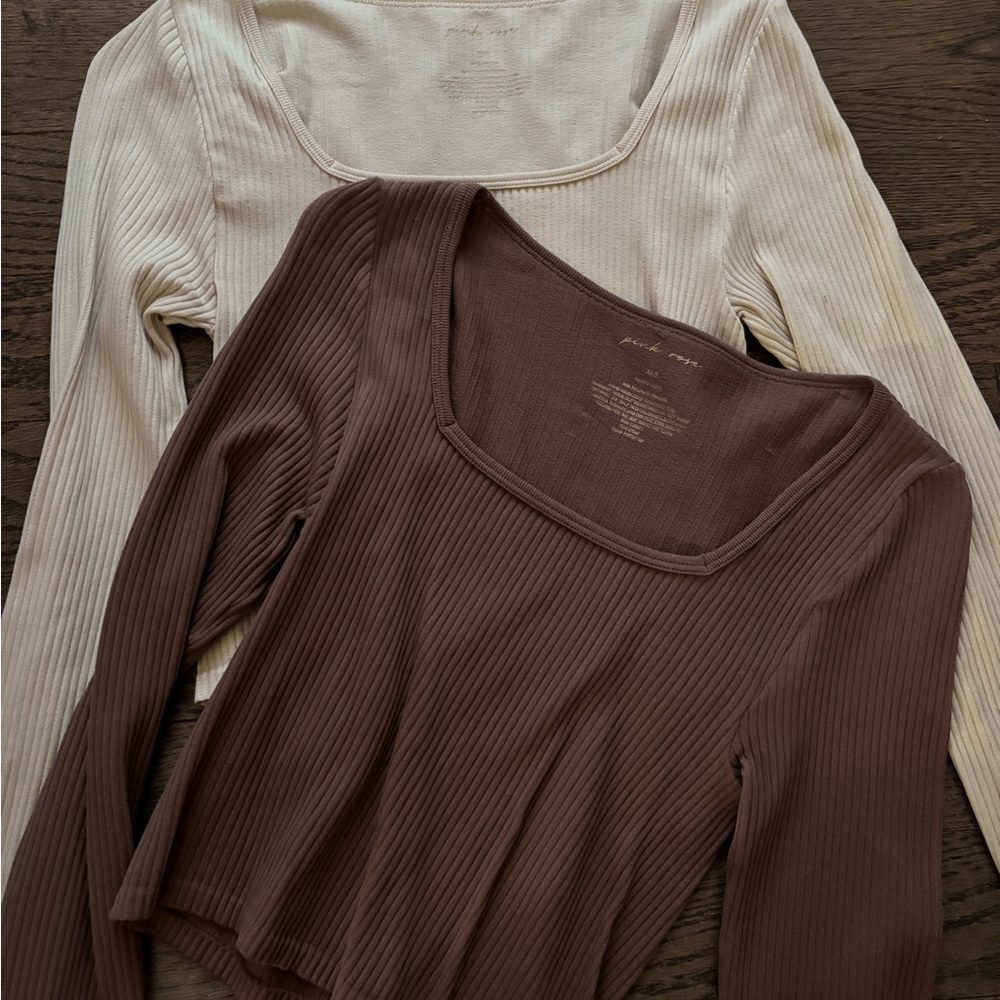 Pink rose top bundle